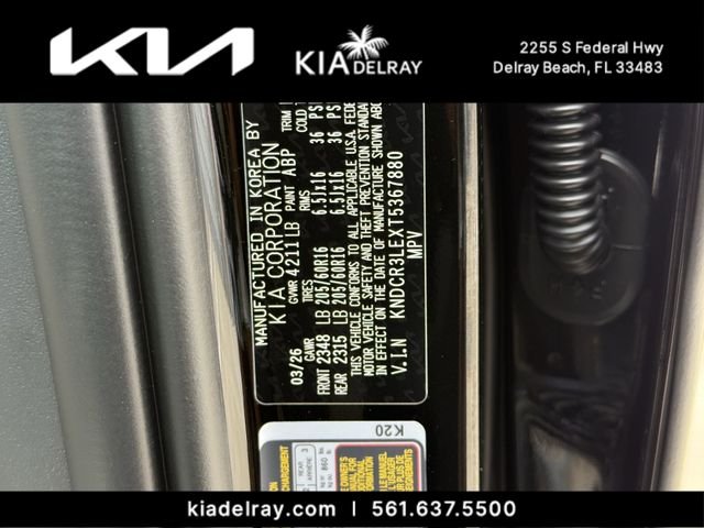 New 2026 Aurora Black Pearl Kia EX image 32