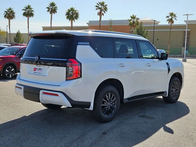 New 2026 Aspen White TriCoat Nissan SV image 3