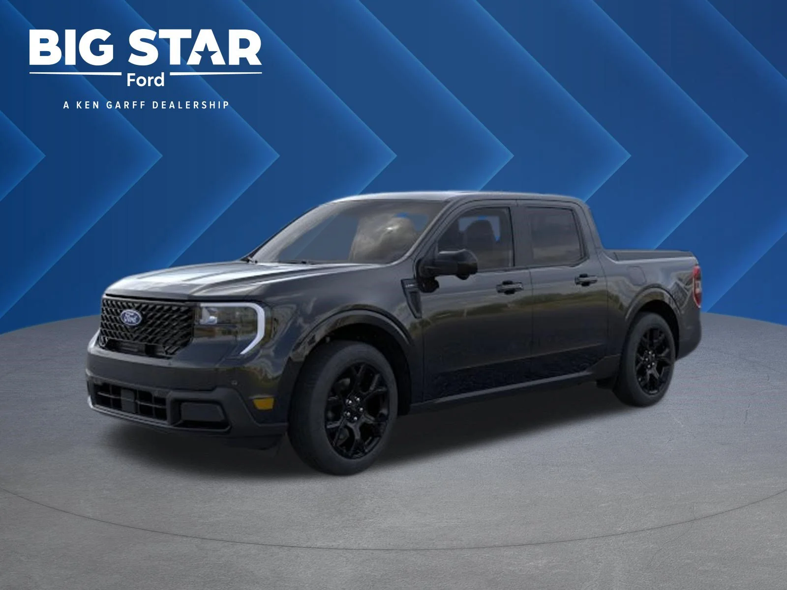 New 2026 Shadow Black Ford LARIAT image 1