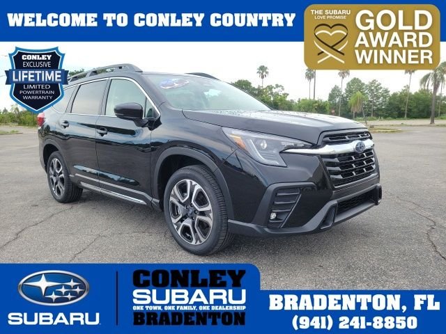 New 2026 CRYSTAL BLACK SILICA Subaru Limited 7-Passenger image 1