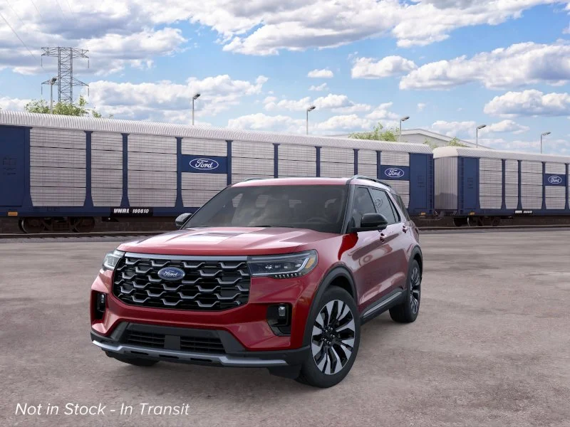 New 2026 Rapid Red Metallic Tinted Clearcoat Ford Platinum™ image 2