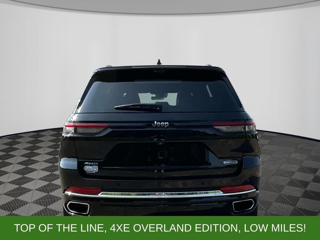 Used 2023 Black Jeep Overland 4xe image 4