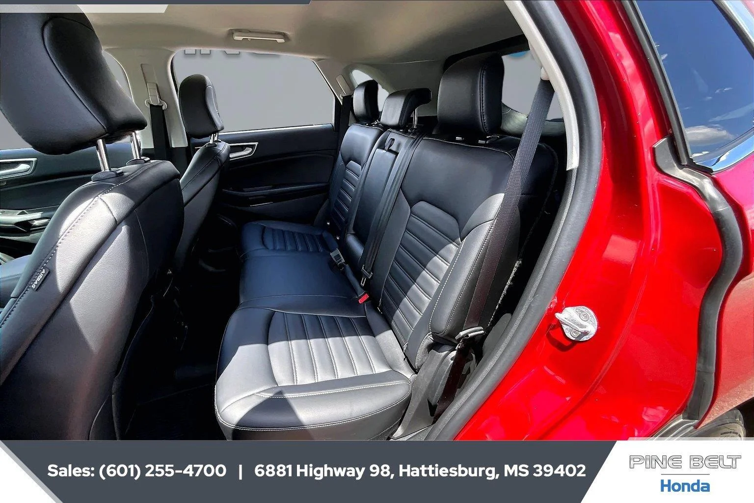 Used 2024 Rapid Red Metallic Tinted Clearcoat Ford SEL image 19