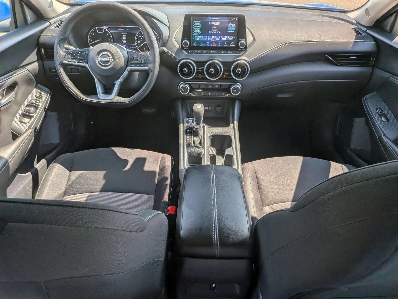 Used 2025 Electric Blue Metallic Nissan SV image 32