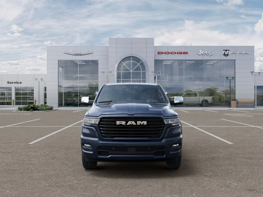 New 2026 Forged Blue Metallic Exterior Paint RAM Laramie image 6