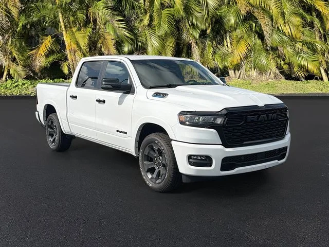 New 2026 Bright White Clear-Coat Exterior Paint RAM Big Horn/Lone Star image 2