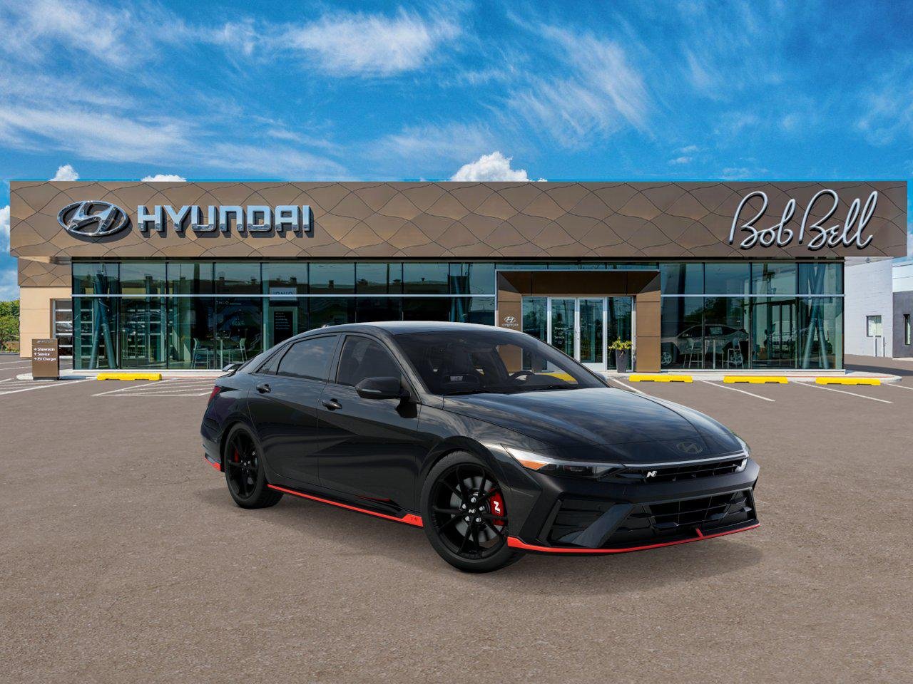 New 2026 Abyss Black Hyundai Base image 2