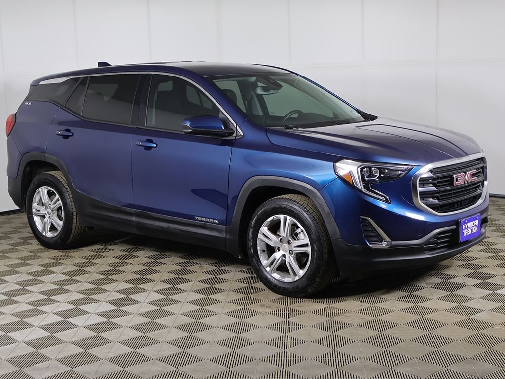 Used 2020 GMC Terrain SLE with VIN 3GKALMEV1LL329244 for sale in Ewing Township, NJ