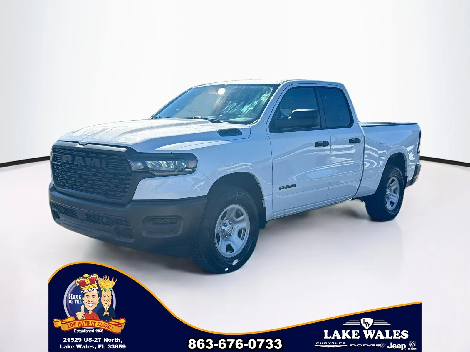 New 2027 Bright White Clear-Coat Exterior Paint RAM TRADESMAN image 2