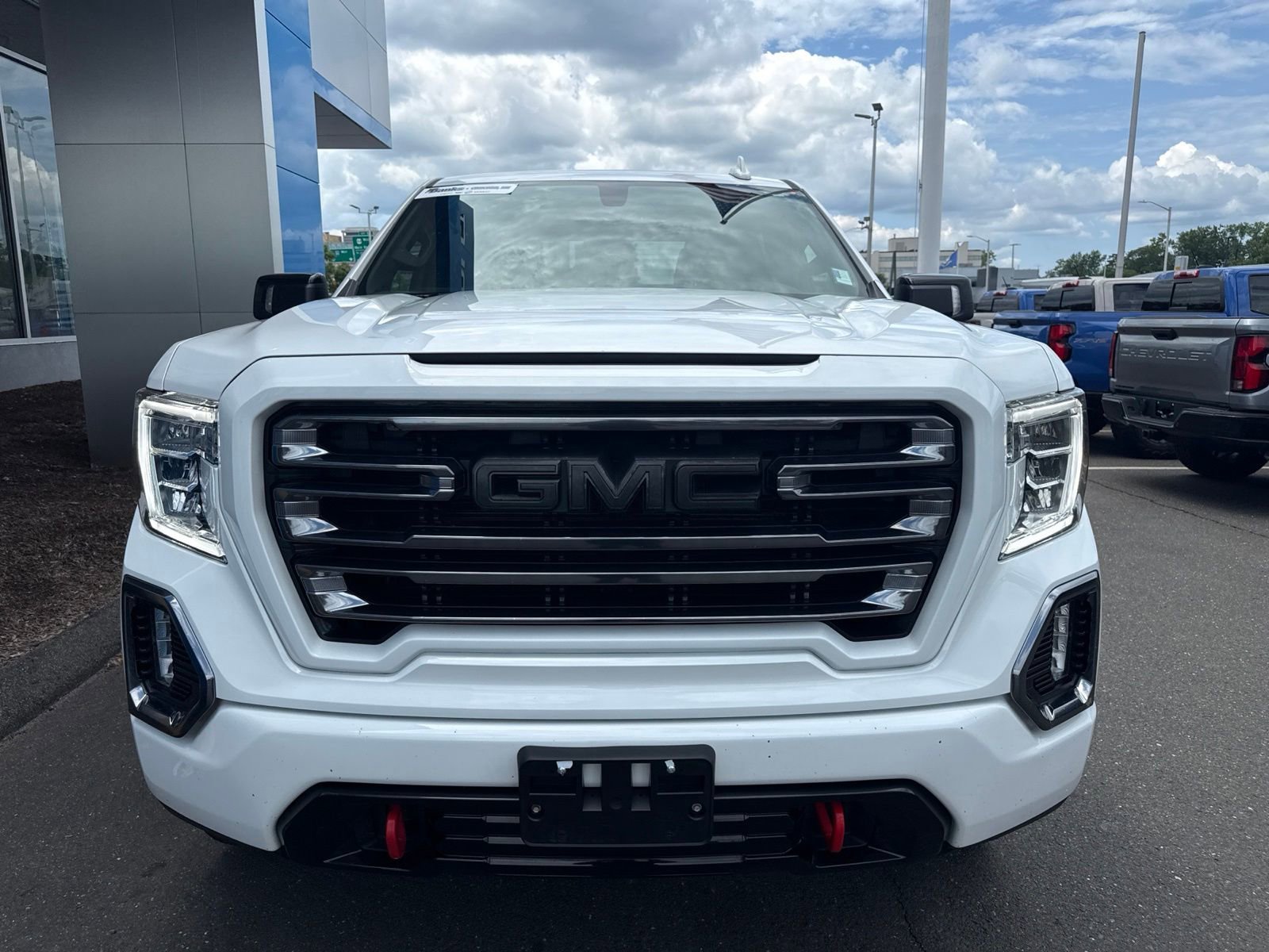 Used 2021 Summit White GMC AT4 with Trailering Package image 3