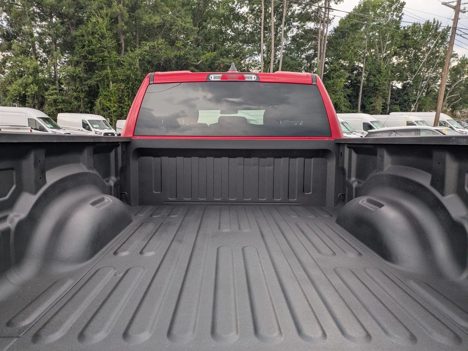 Used 2022 Flame Red Clearcoat Ram Big Horn image 29
