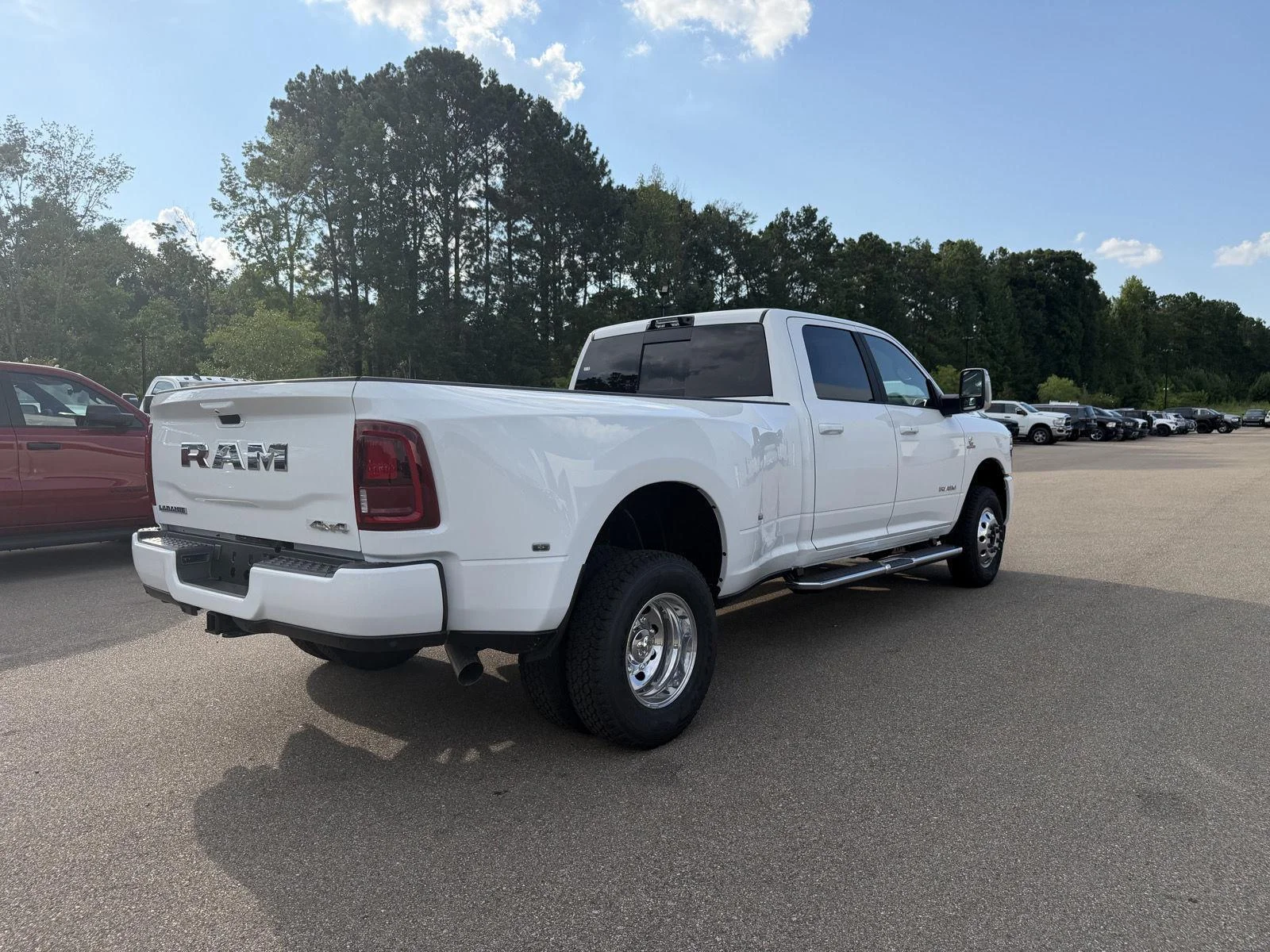 New 2026 Bright White Clear-Coat Exterior Paint RAM Laramie image 6