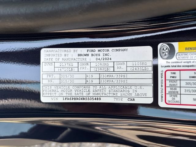 Used 2024 Blue Ford Dark Horse image 25