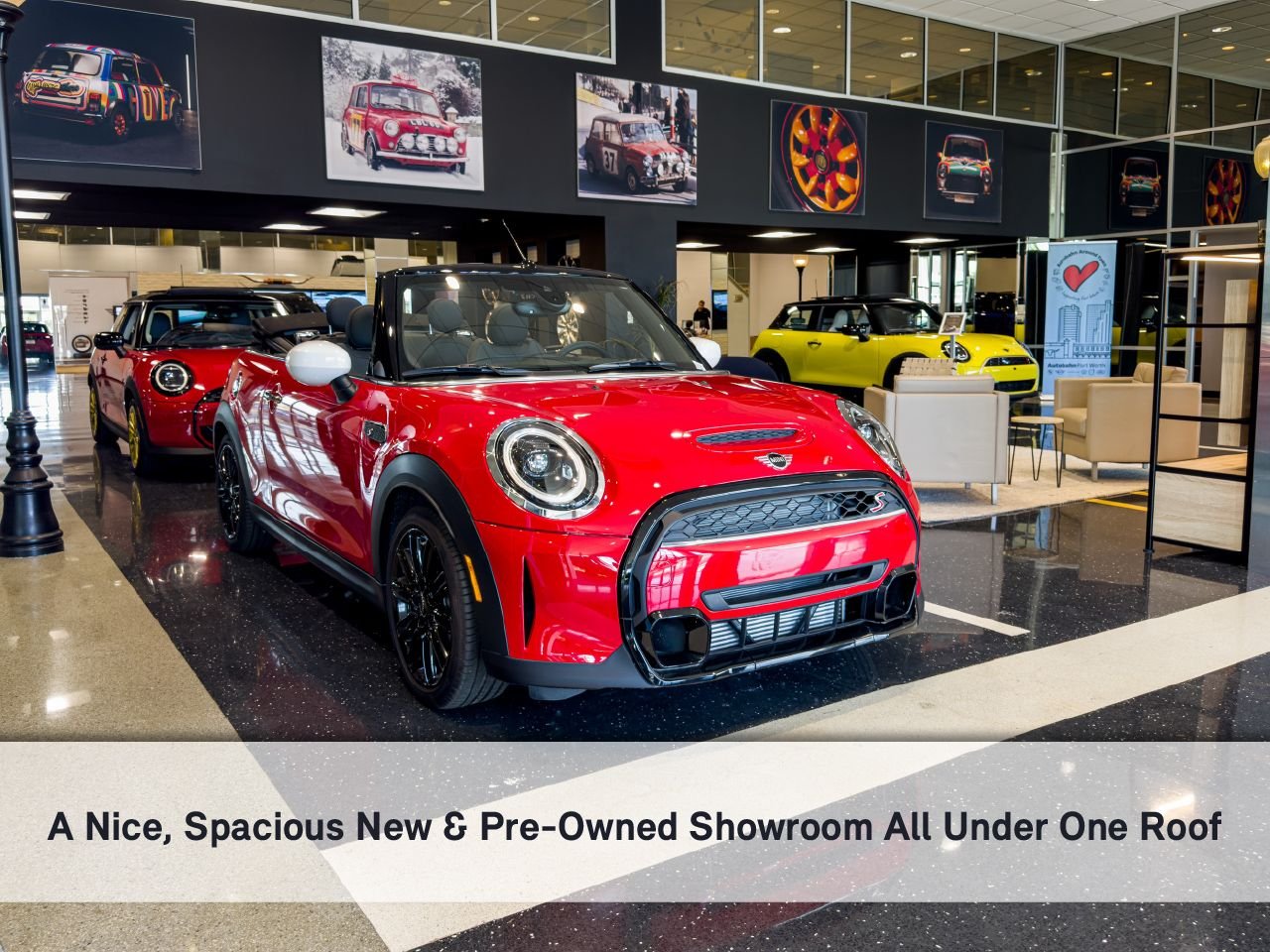 Used 2025 Icy Sunshine Blue Metallic MINI JCW Style Package image 12
