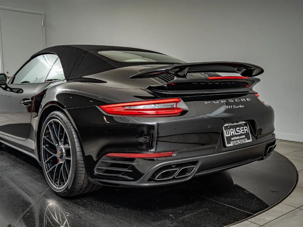 Used 2017 Black Porsche Turbo image 25