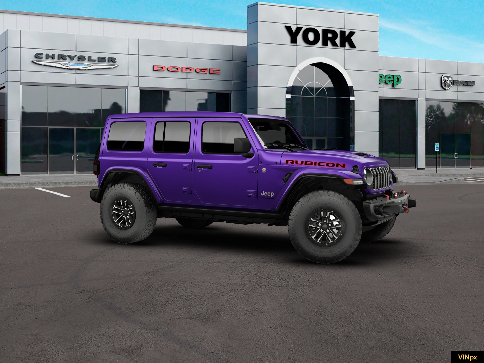 New 2026 Reign Exterior Paint Jeep Rubicon X image 10