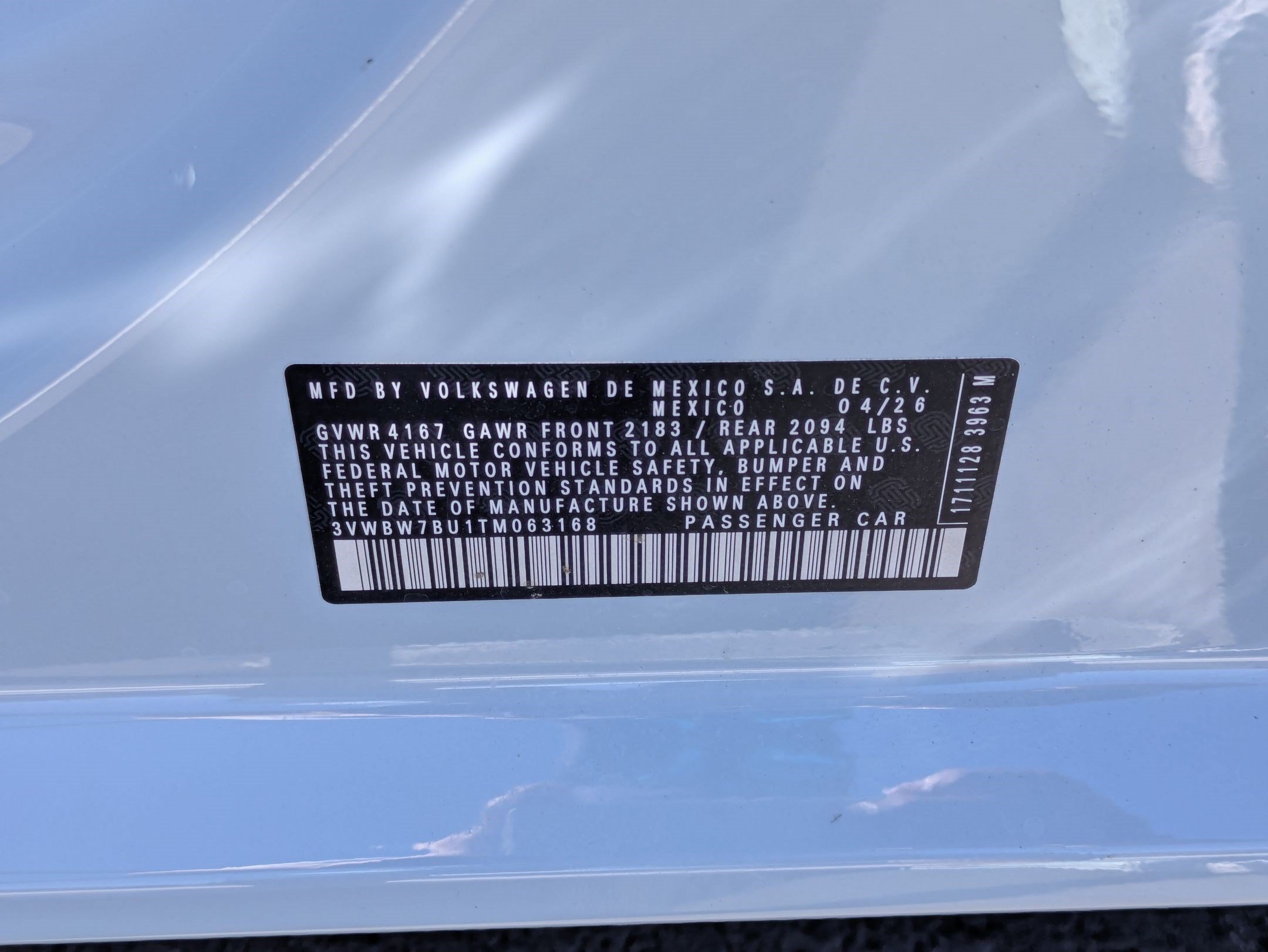 New 2026 Monument Gray Volkswagen Sport image 16
