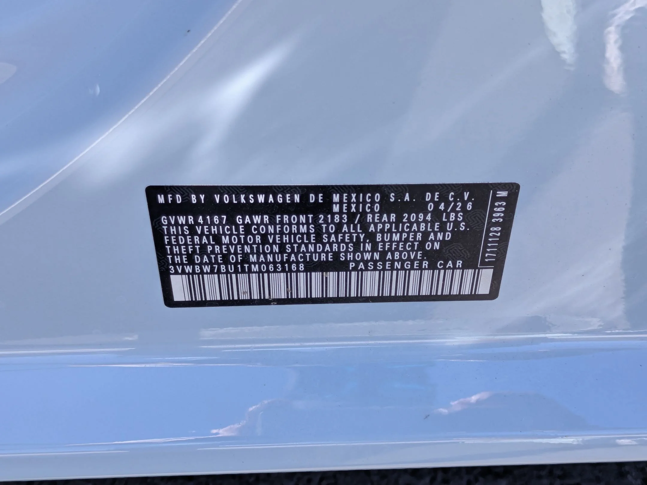 New 2026 Monument Gray Volkswagen Sport image 16