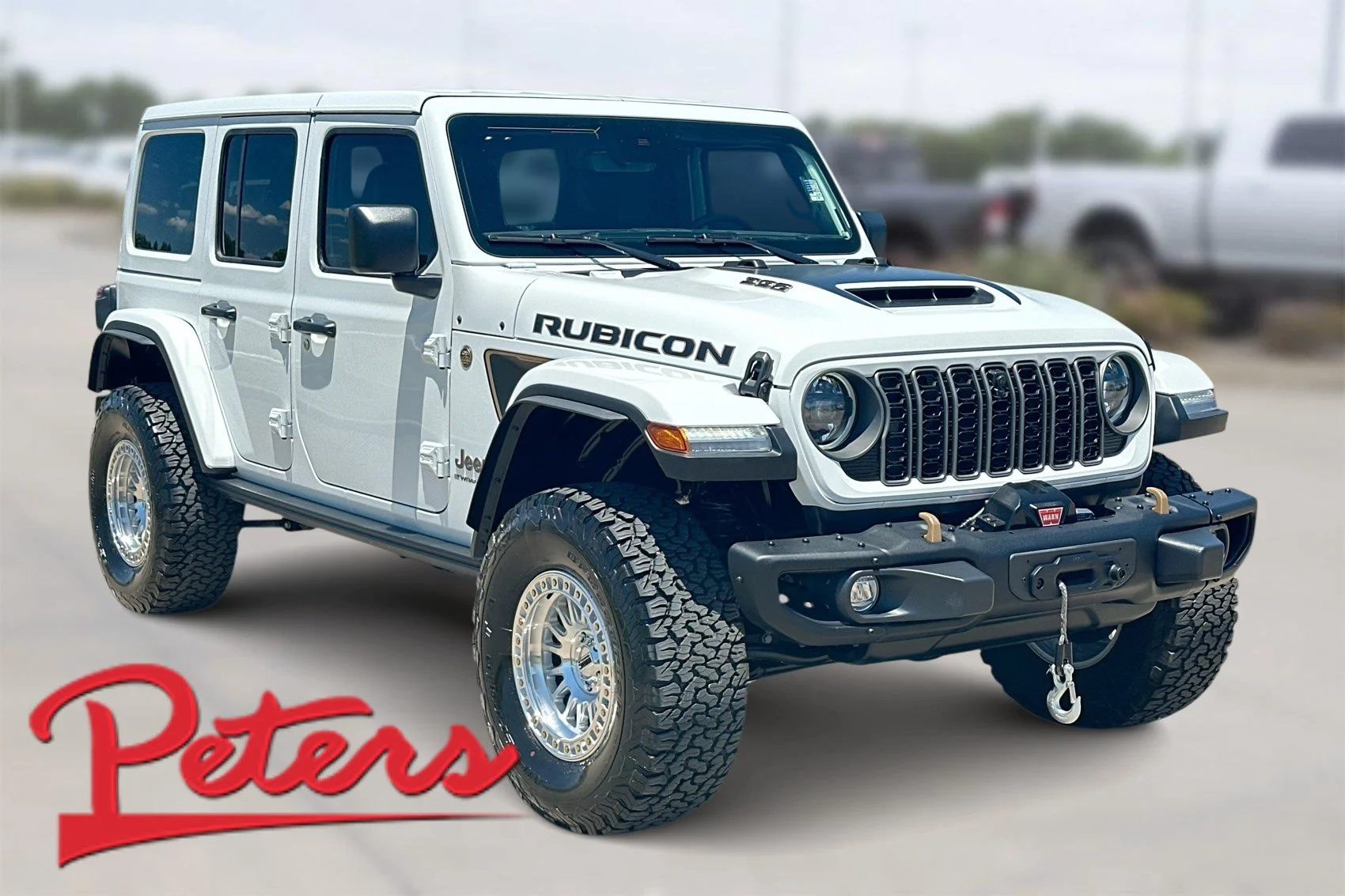 Used 2025 Bright White Clearcoat Jeep Rubicon 392 Final Edition image 1