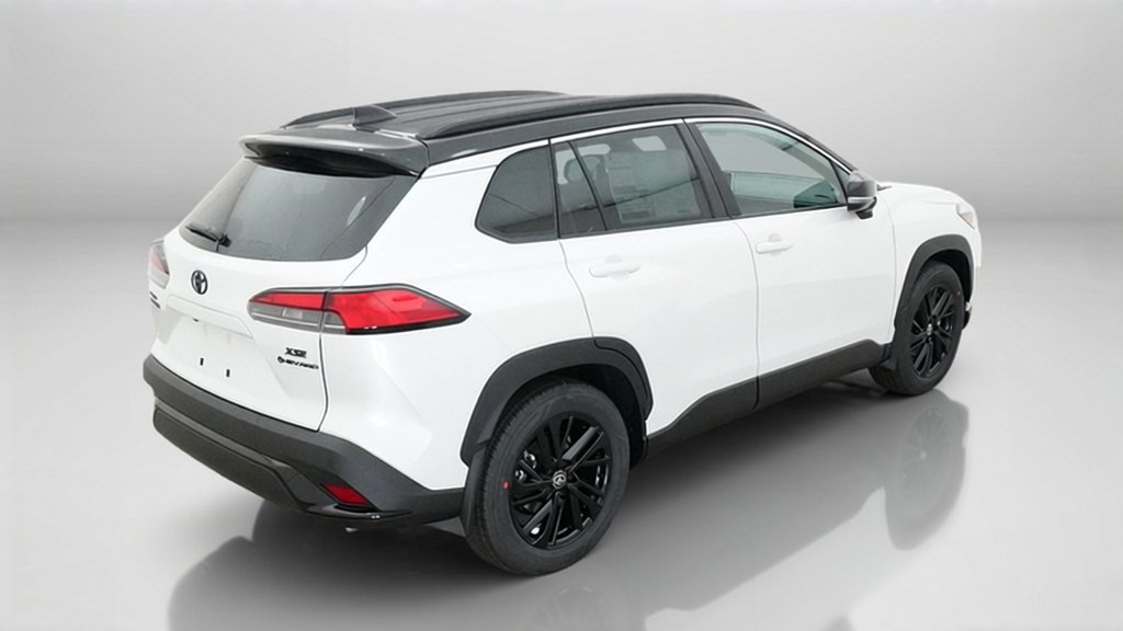 New 2026 Wind Chill Pearl with Jet Black roof Toyota Hybrid XSE image 9