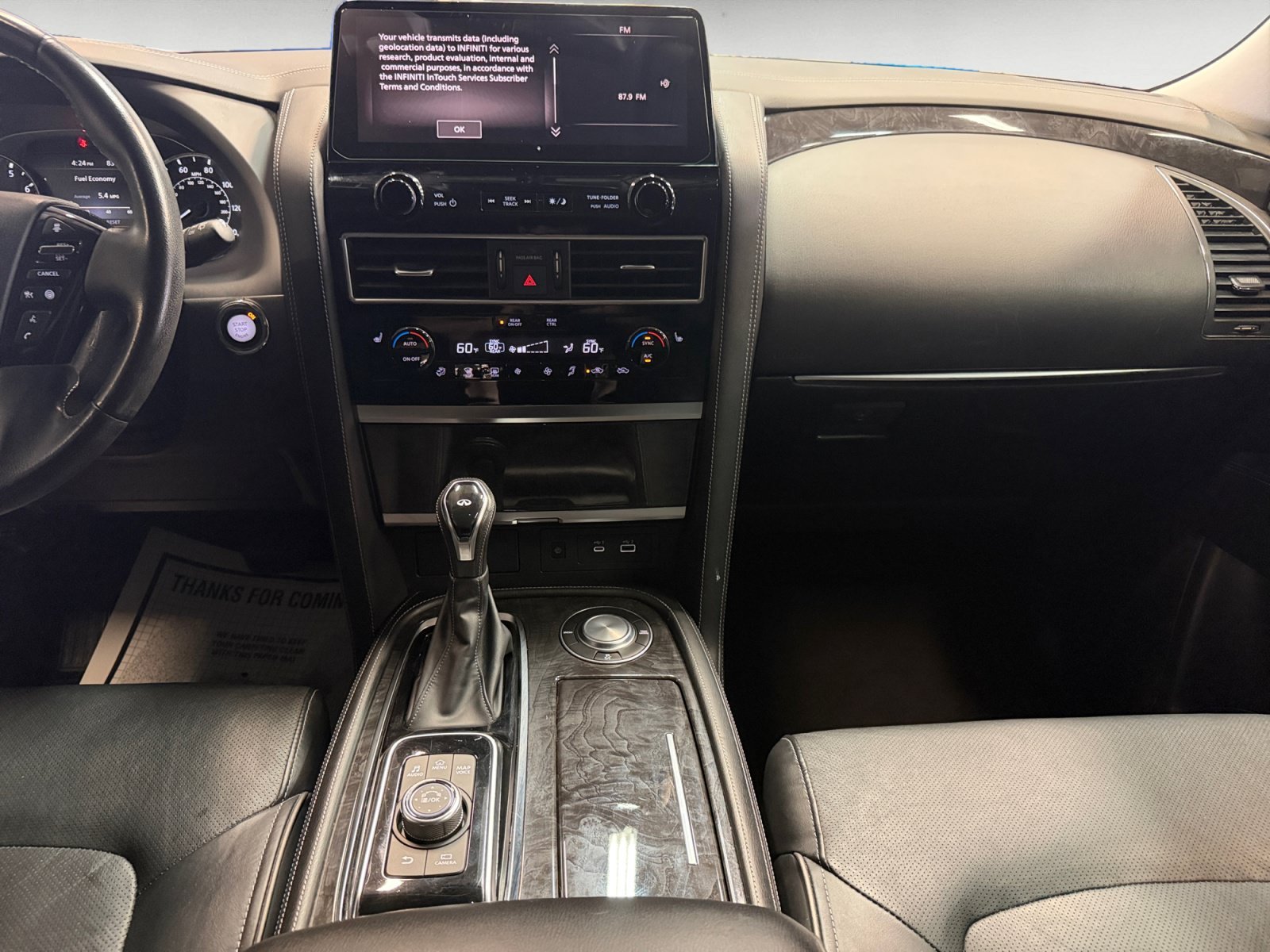Used 2022 Hermosa Blue INFINITI LUXE image 12