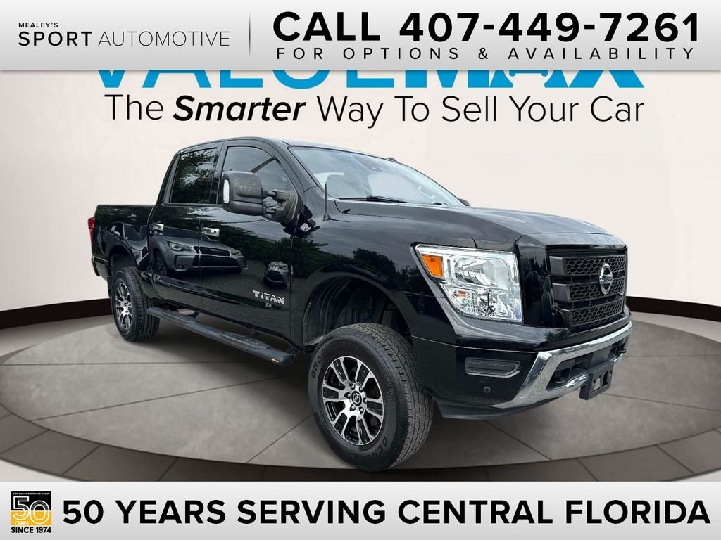 Used 2021 Black Nissan SV image 1