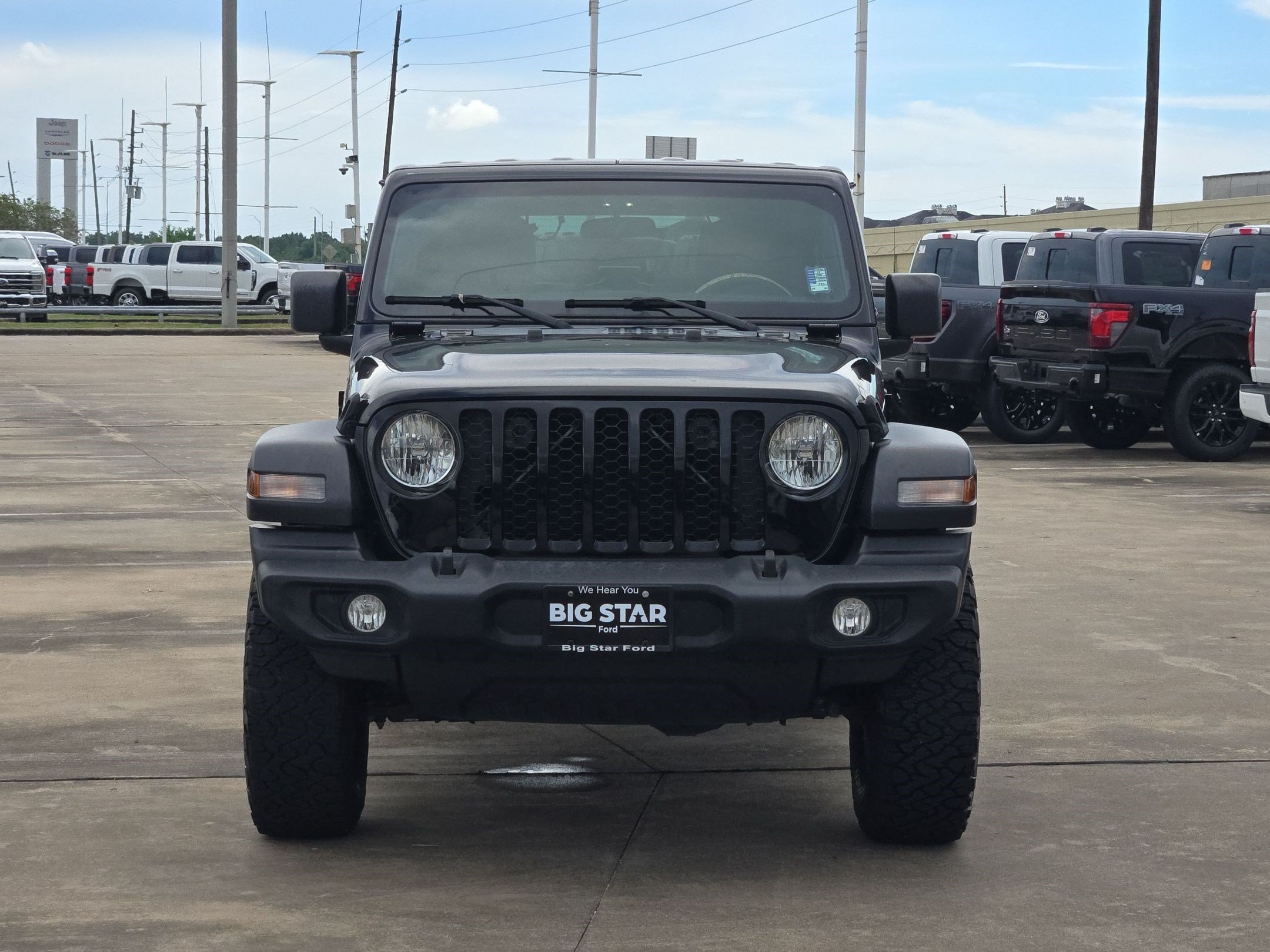 Used 2024 Black Clearcoat Jeep Sport image 8