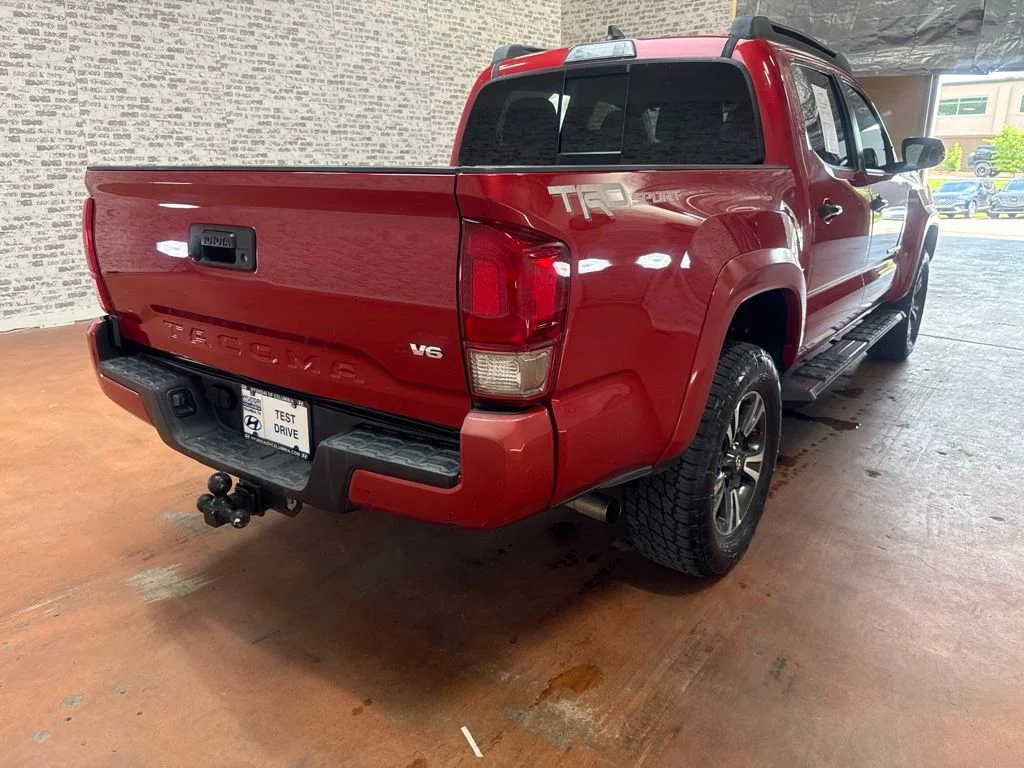 Used 2017 Barcelona Red Metallic Toyota TRD Sport image 7