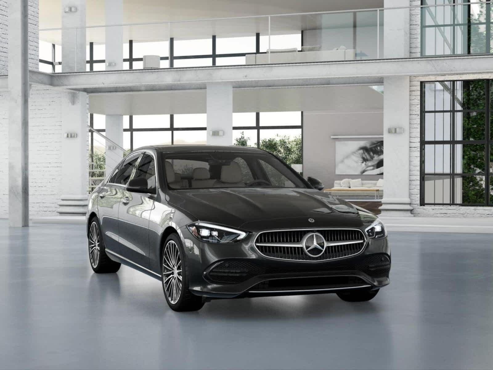 New 2026 Graphite Grey Metallic Mercedes-Benz C 300 image 8