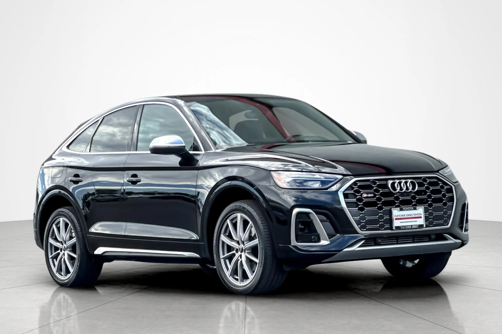 Used 2023 BLACK METALLIC Audi Premium Plus image 7