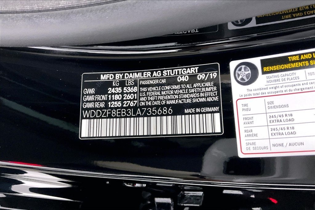 Certified Used 2020 Black Mercedes-Benz E 350 image 25