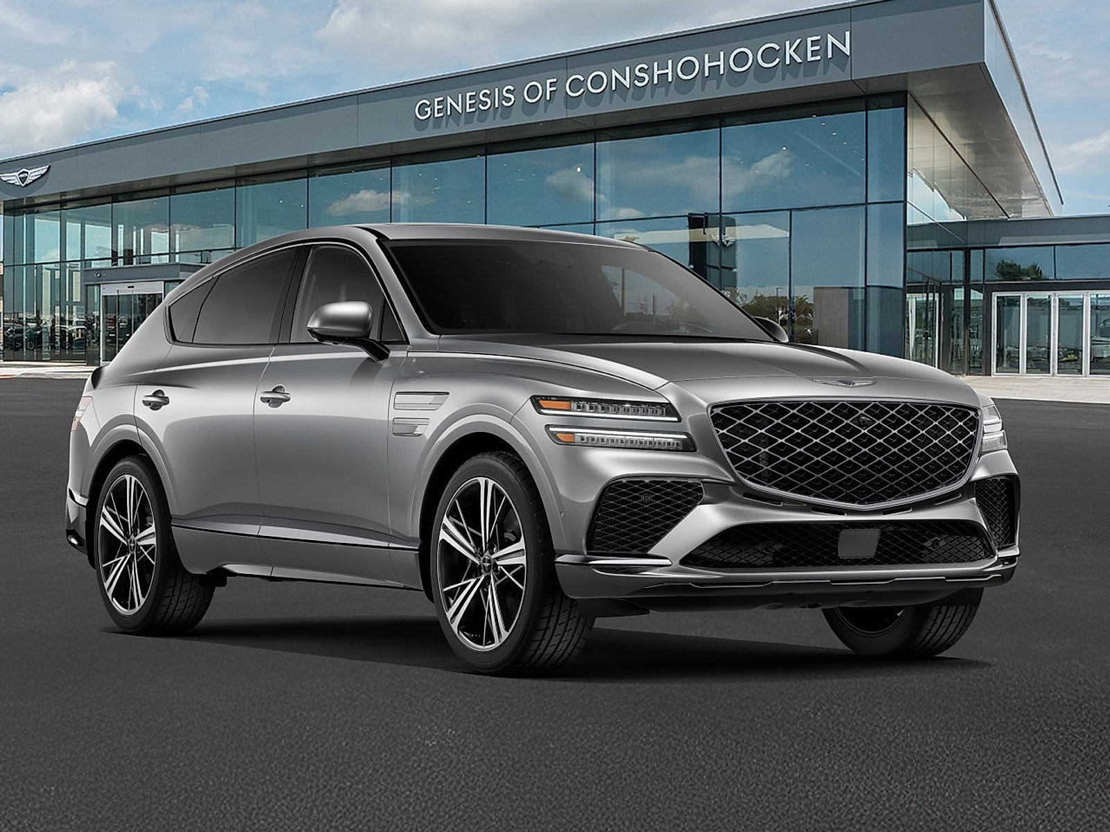 New 2026 Genesis GV80 Coupe 3.5T E-SC MHEV Sport Utility in
