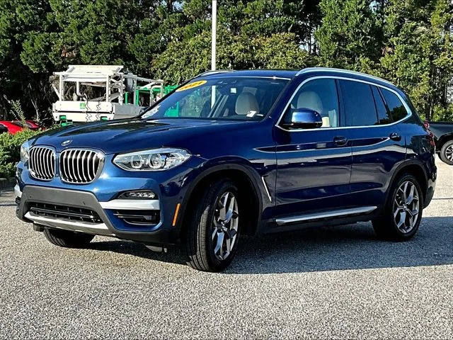 Used 2021 Blue BMW sDrive30i image 3