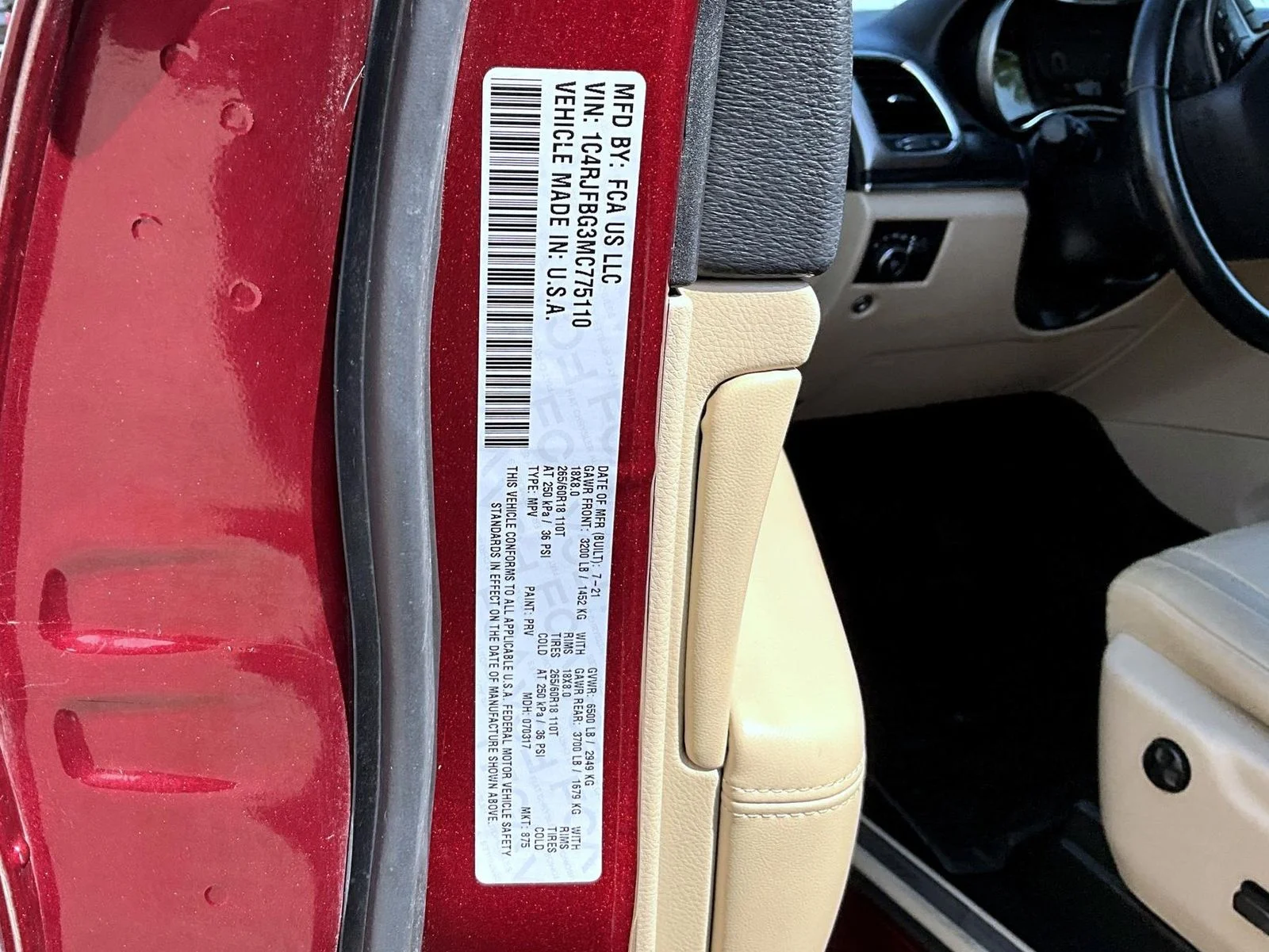 Used 2021 Red Jeep Limited image 25