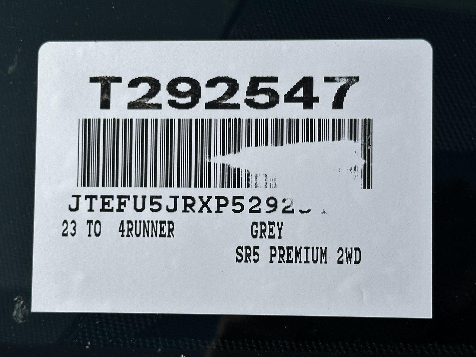 Used 2023 Magnetic Gray Metallic Toyota SR5 Premium image 15