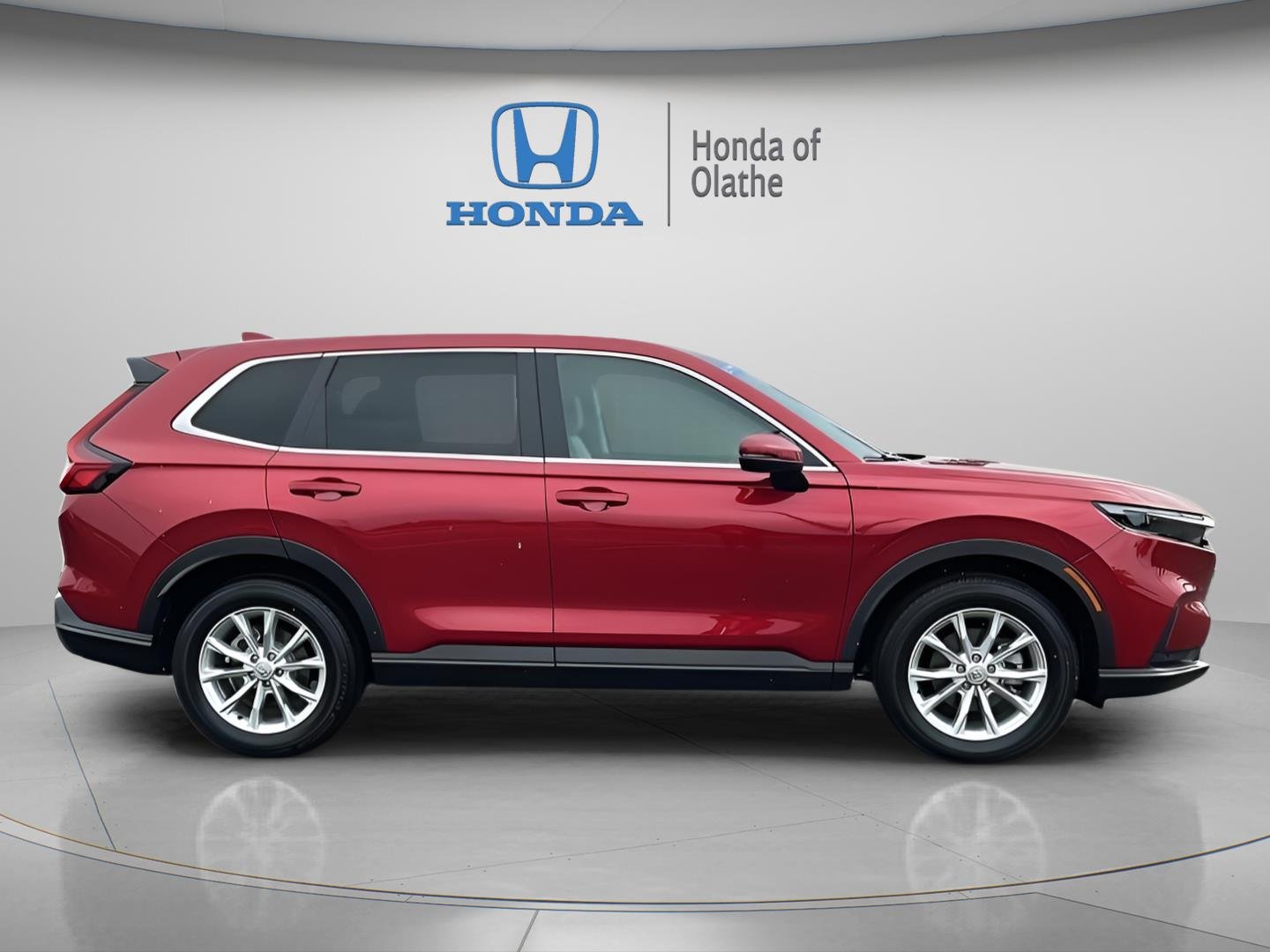 Certified 2024 Honda CR-V EX-L with VIN 2HKRS4H73RH449957 for sale in Kansas City
