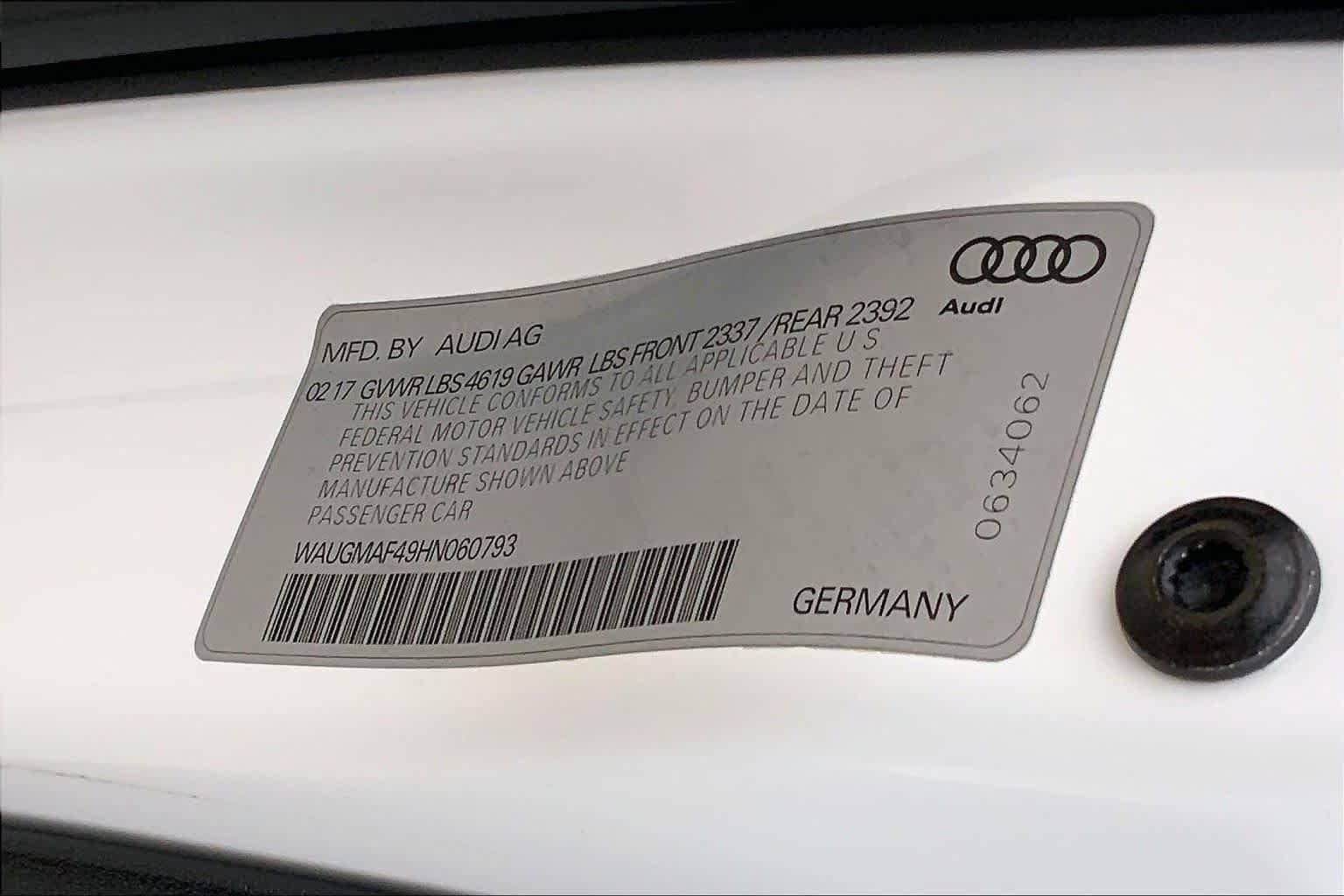 Used 2017 Ibis White Audi ultra Premium image 35