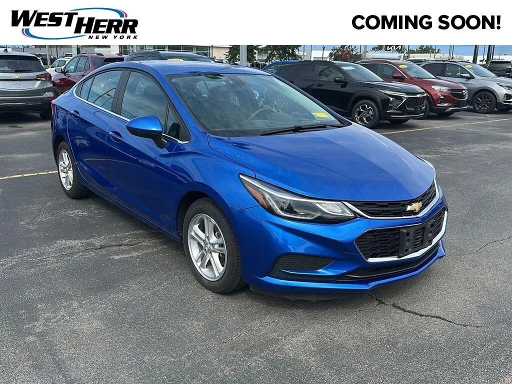 Used 2017 Kinetic Blue Metallic Chevrolet LT image 1