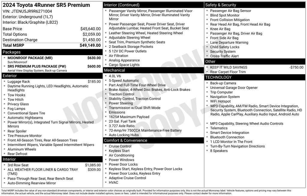 Used 2024  Toyota SR5 Premium image 6