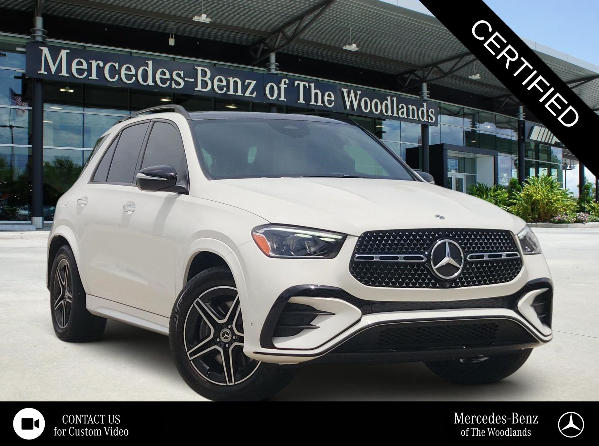 Certified Used 2026 Polar White Mercedes-Benz GLE 350 image 1