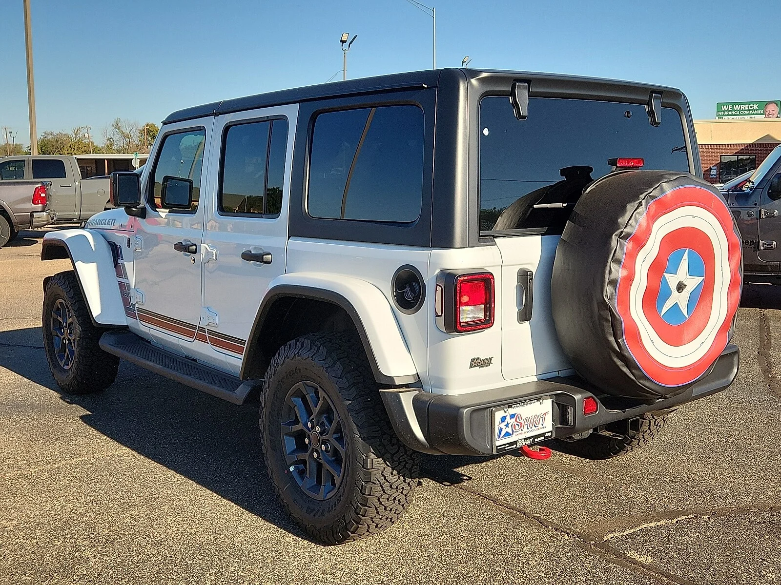 New 2026 White Jeep 4-DOOR SPORT image 3