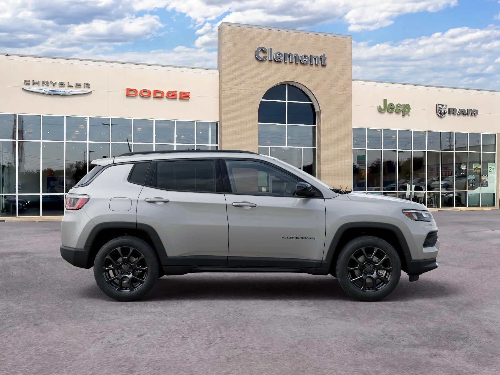 New 2026 Silver Zynith Metallic Clear-Coat Exterior Paint Jeep Latitude image 23