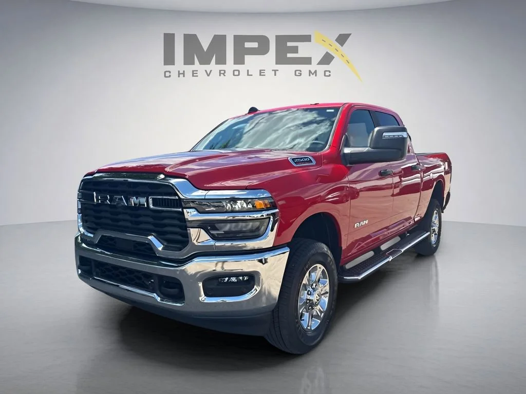 Red 2026 RAM 2500 Big Horn Crew Cab 4WD Pickup Truck Four-Wheel Drive