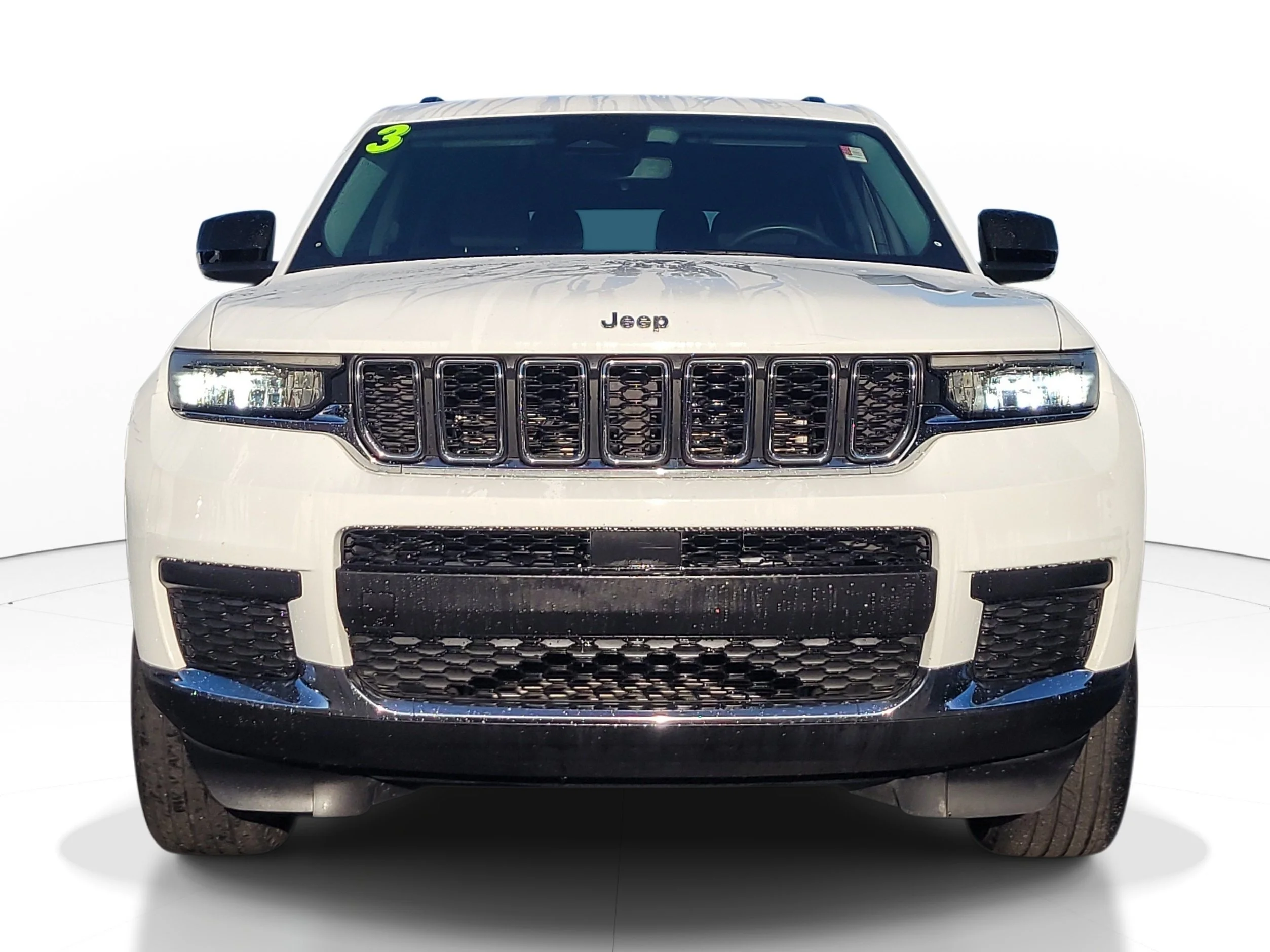 Used 2023 Bright White Clearcoat Jeep Laredo image 2