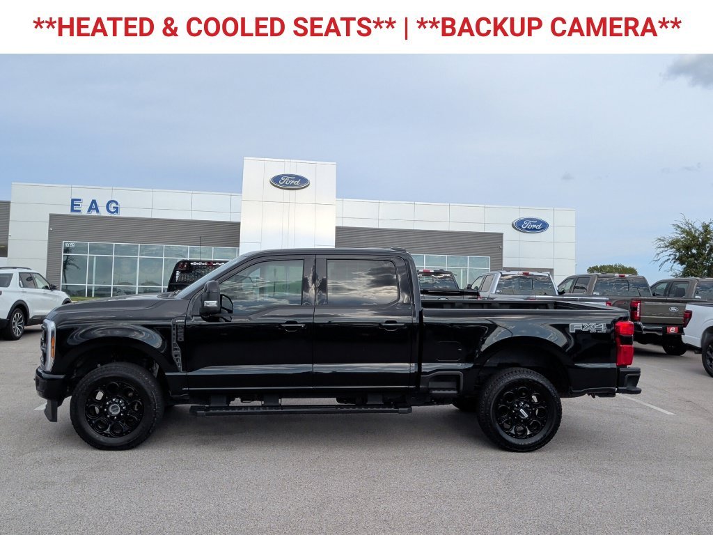 Used 2025 Agate Black Metallic Ford Lariat image 5