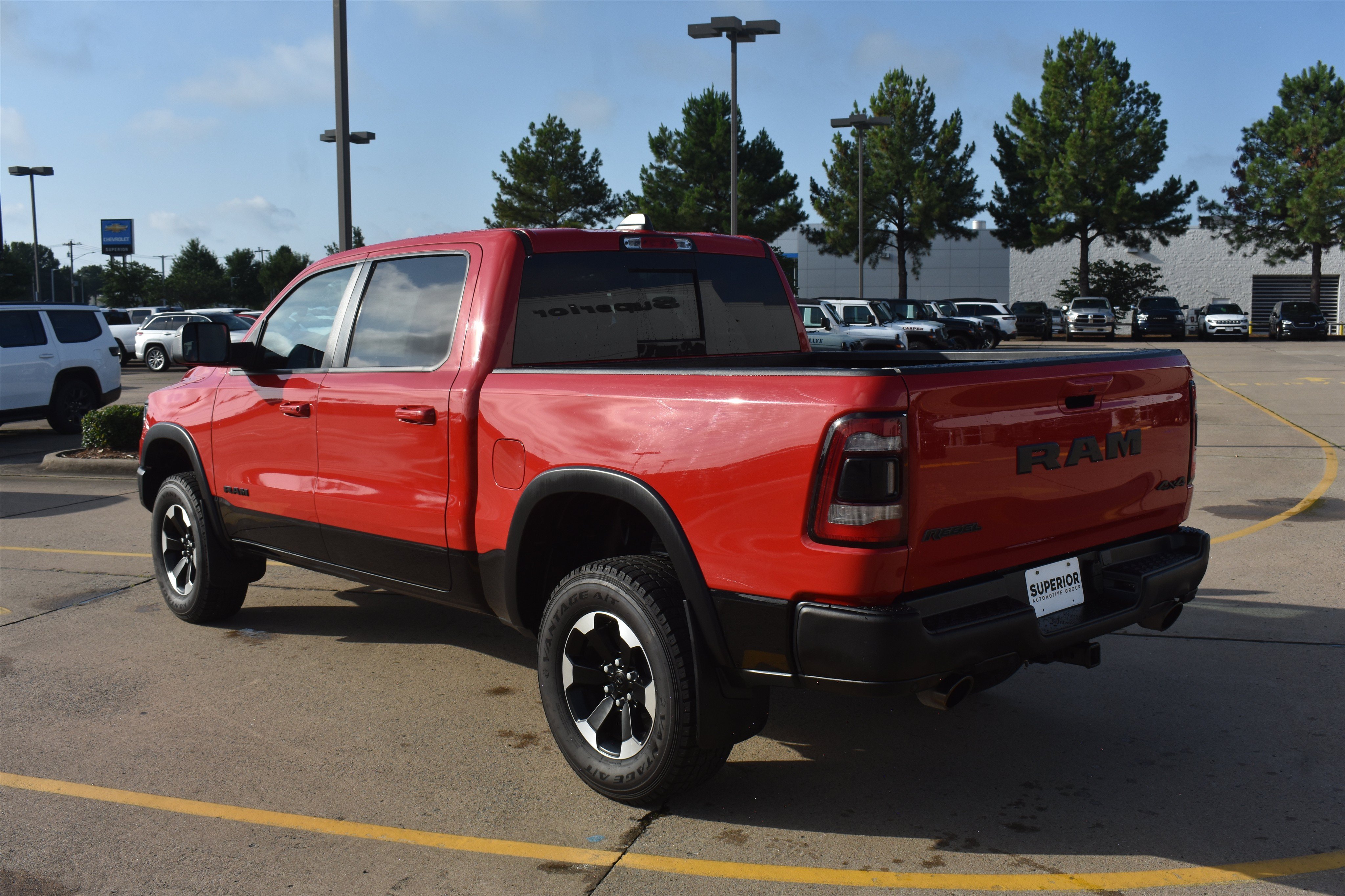 Used 2022 Flame Red Clearcoat Ram Rebel image 9