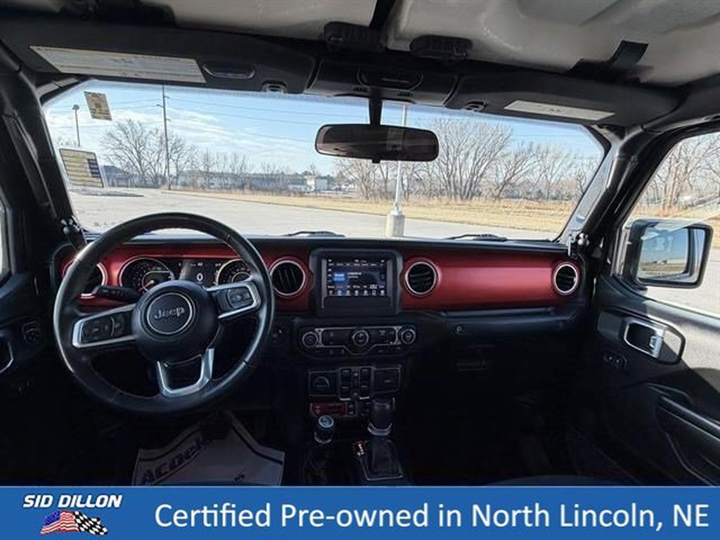 Used 2021 Black Clear Coat Jeep Rubicon image 18