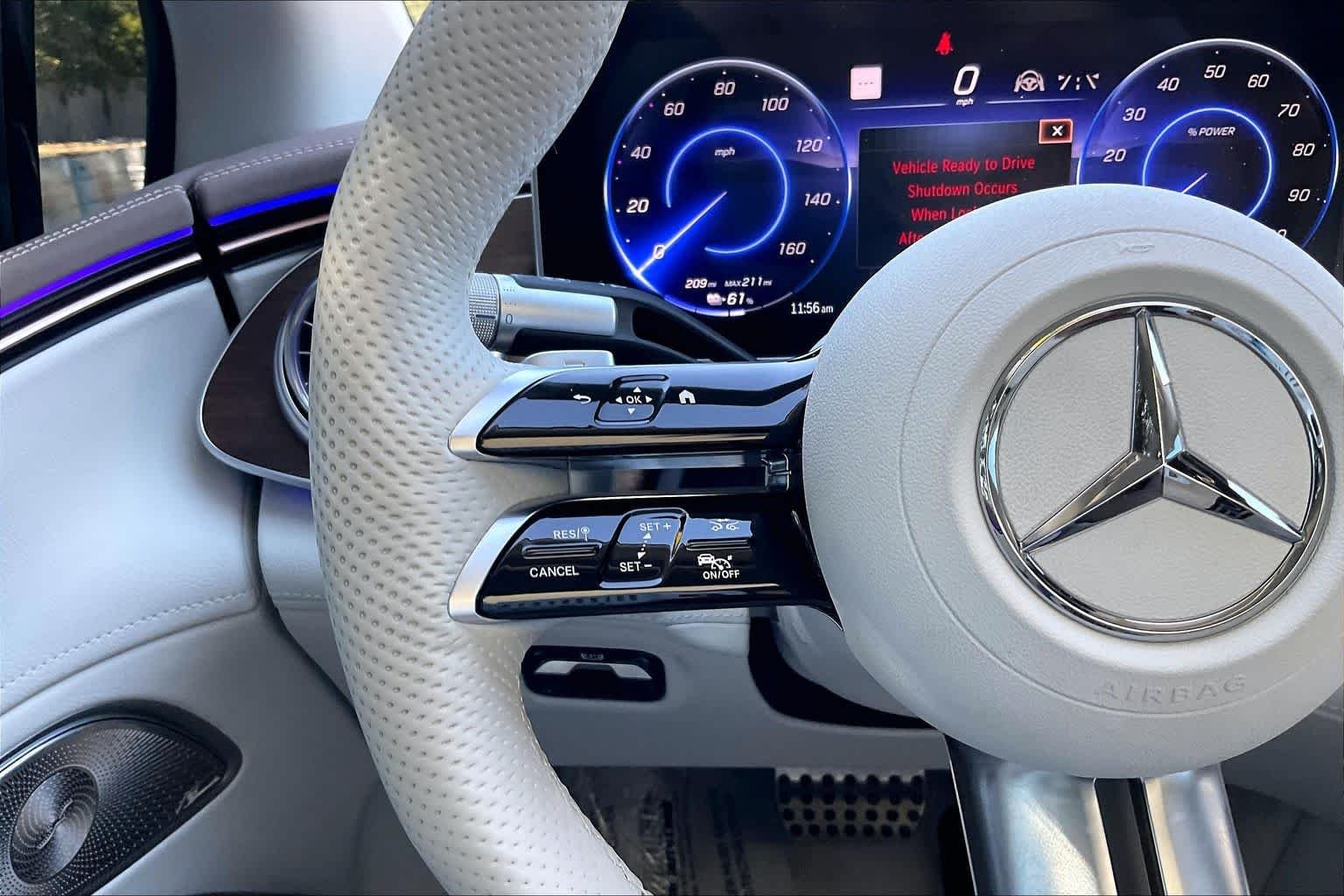 Used 2023 Polar White Mercedes-Benz EQS 450+ image 21