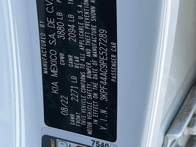 Certified Used 2023 White Kia GT image 35