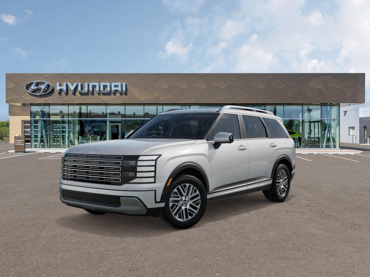 New 2027 Creamy White Pearl Hyundai SEL Premium FWD image 1